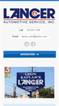 Mobile Screenshot of lancerauto.com